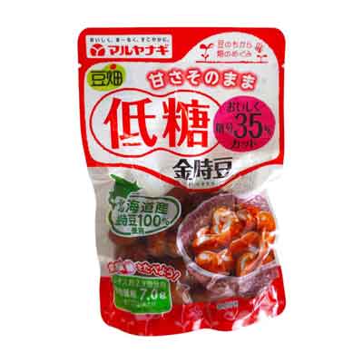 マルヤナギ　豆畑　低糖金時豆　120ｇ