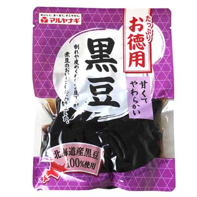 マルヤナギ　お徳用黒豆　２２０ｇ