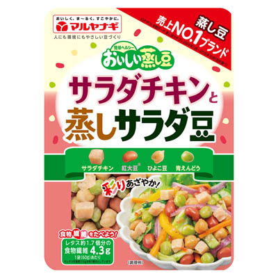 マルヤナギ　サラダチキンと蒸しサラダ豆