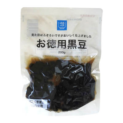 ゆめイチ　お徳用黒豆　200ｇ