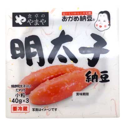 おかめ　明太子納豆　40ｇ×3個