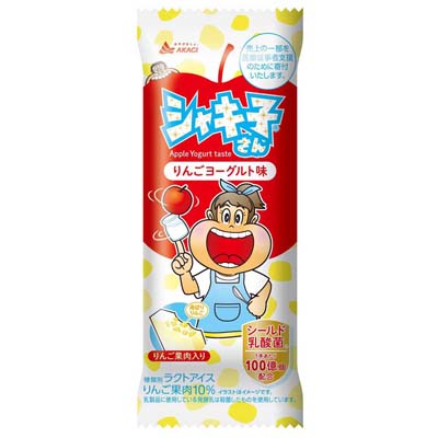 赤城乳業シャキ子さんりんごヨーグルト味