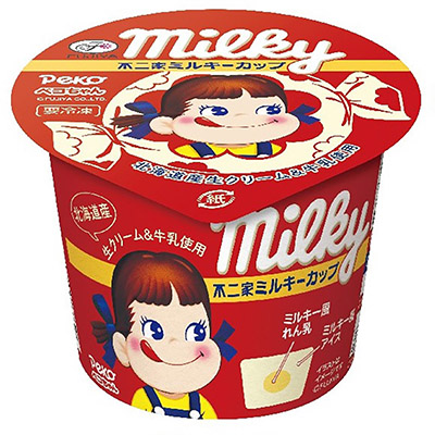 赤城乳業 不二家ミルキーカップ