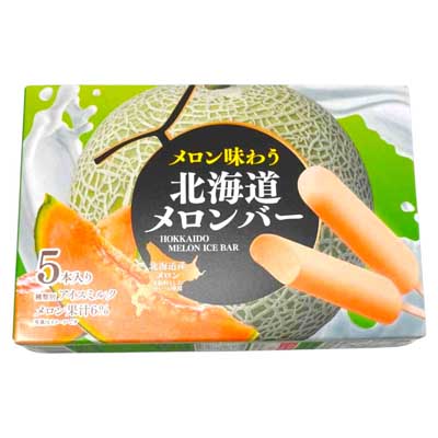 赤城乳業　北海道メロンバー　5本入