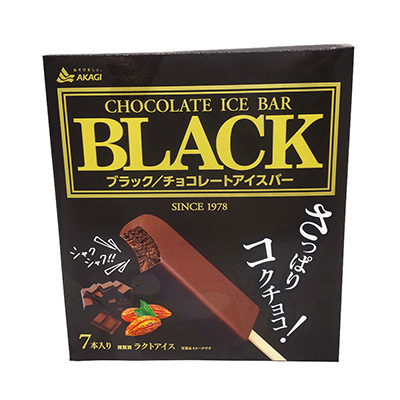 赤城　ブラックチョコレートアイスバー　7本