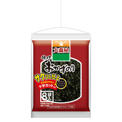 大森屋おかずのり8袋8切6枚