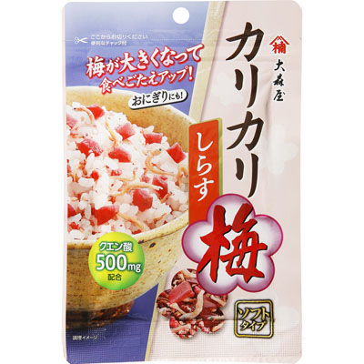 大森屋カリカリ梅しらす４０ｇ