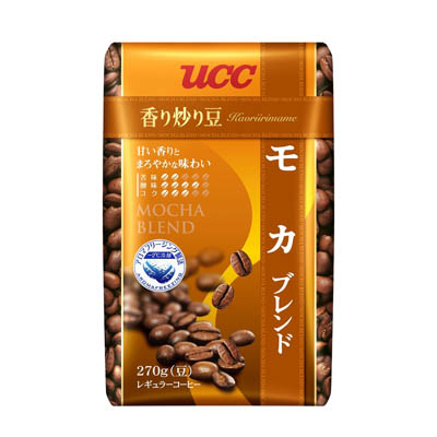 UCC香り炒り豆モカブレンド270g