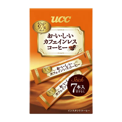 おいしいカフェインレスコーヒー スティック7本入り