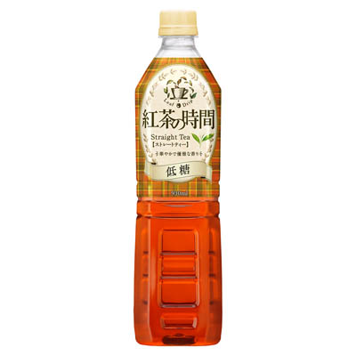 UCC紅茶の時間ストレートティー低糖930ml