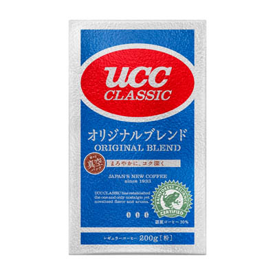 UCC クラシック オリジナルブレンド レギュラーコーヒー 粉 ( 200g )