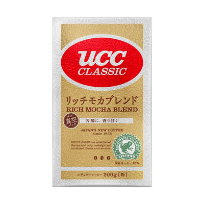 UCC クラシック リッチモカブレンド レギュラーコーヒー 粉 ( 200g )