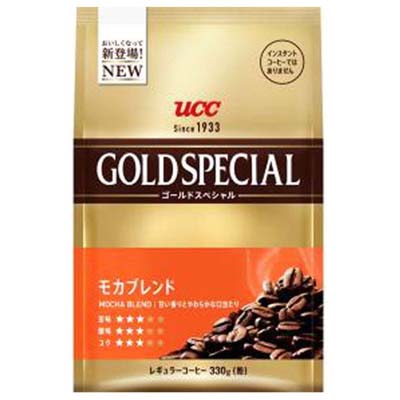UCC ゴールドスペシャルレギュラーコーヒーモカブレンド 330g