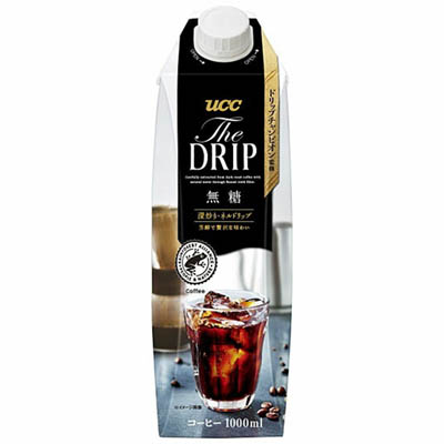 UCC The DRIP 無糖 1000ml