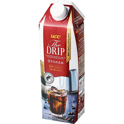UCC The DRIP 甘さひかえめ 1000ml