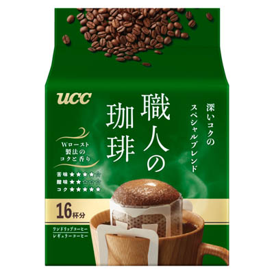 UCC 職人の珈琲 ワンドリップコーヒー 深いコクのスペシャルブレンド 16杯分