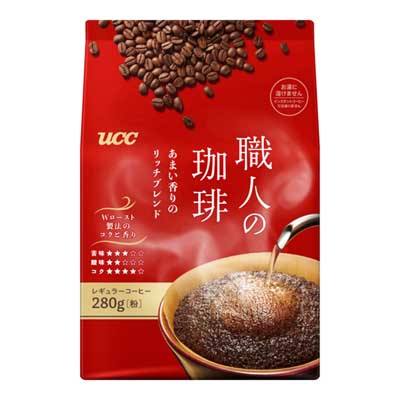 UCC 職人の珈琲 あまい香りのリッチブレンド(粉) 280g