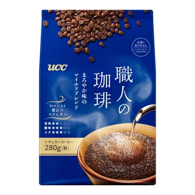 UCC 職人の珈琲 まろやか味のマイルドブレンド(粉) 280g