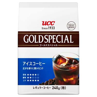 UCC　ゴールドスペシャル　アイスコーヒー（粉）　240ｇ