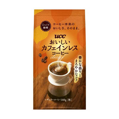 ＵＣＣ　おいしいカフェインレスコーヒー　１４０ｇ