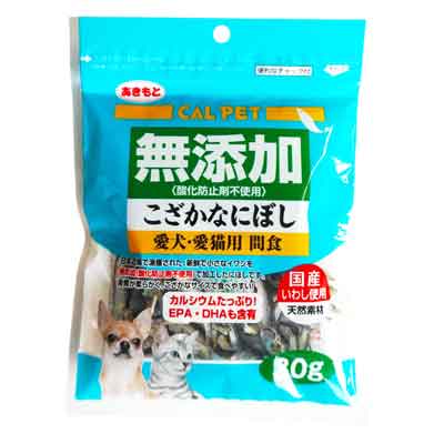 秋元水産　カルペット　無添加こざかなにぼし　30ｇ