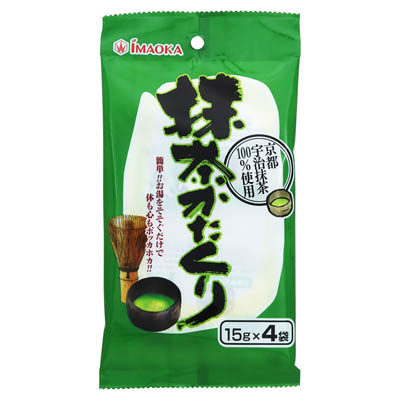 今岡製菓　抹茶かたくり　15ｇ×4袋