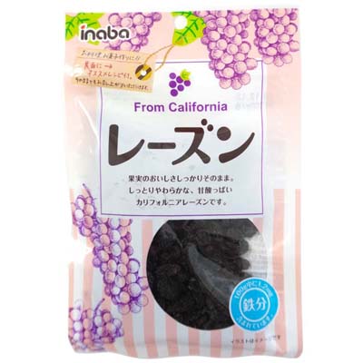 稲葉ピーナツ　レーズン　60ｇ