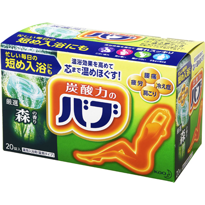 バブ　厳選森の香り２０錠