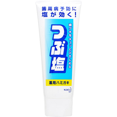 つぶ塩 薬用ハミガキ スタンディングチューブ  180g