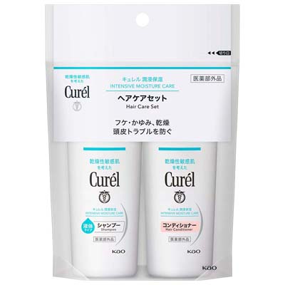 キュレル 潤浸保湿 ヘアケアミニセット シャンプー&コンディショナー 1セット