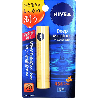 ニベア ディープモイスチャーリップ はちみつの香り 2.2g