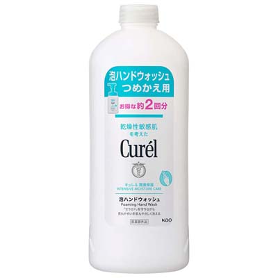 キュレル 潤浸保湿 泡ハンドウォッシュ つめかえ用 450ml