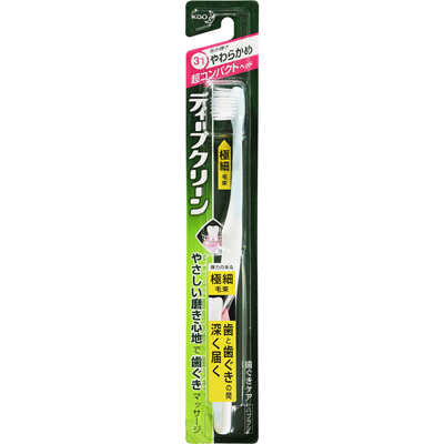 ディープクリーンハブラシ超コンパクトヘッドやわらかめ [＊色のご指定はできません]