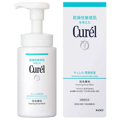 キュレル　潤浸保湿　泡洗顔料　ポンプ　150ｍｌ