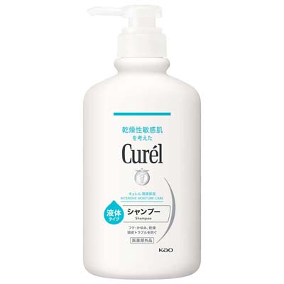 キュレル 潤浸保湿 シャンプー ポンプ 420ml