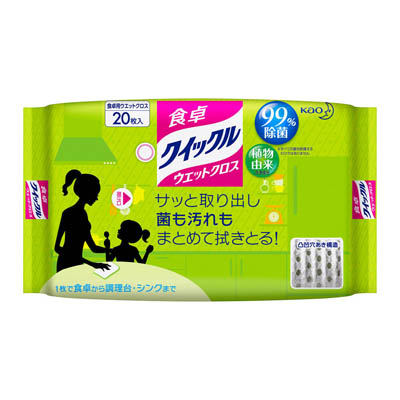 食卓クイックルウェットクロス２０枚
