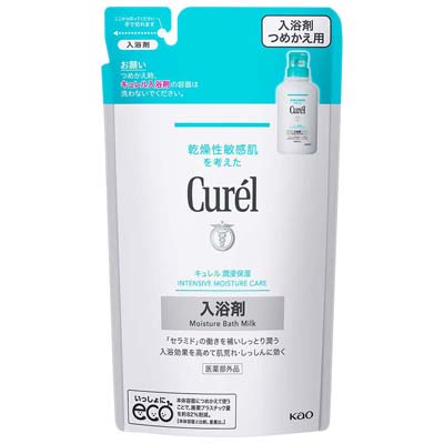 キュレル　潤浸保湿　入浴剤　つめかえ用　360ｍｌ