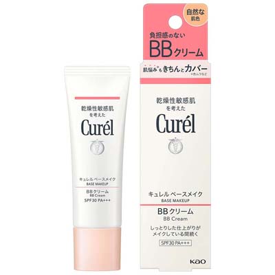 キュレル ベースメイク BBクリーム 自然な肌色 35g