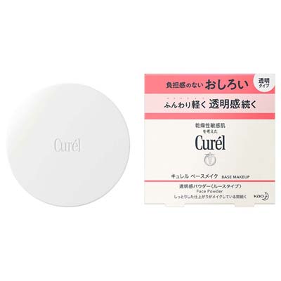 キュレル ベースメイク 透明感パウダー(ルースタイプ) 透明タイプ 4g