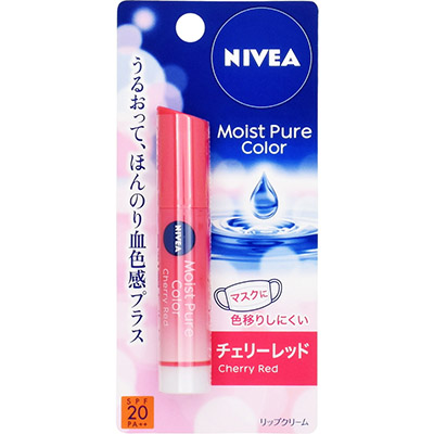 ニベア ナチュラルカラーリップ ブライトアップ チェリーレッド 3.5g
