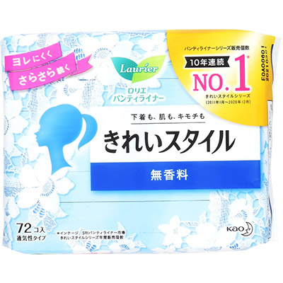 ロリエ きれいスタイル 無香料  72個入