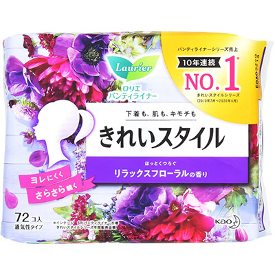 ロリエきれいスタイル リラックスフローラルの香り  72個入
