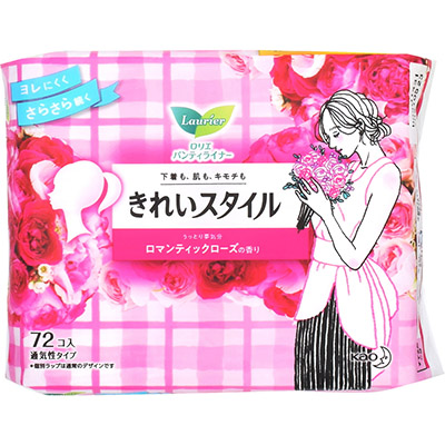 ロリエ きれいスタイル ロマンティックローズの香り ７２個