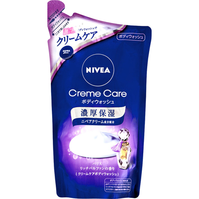 ニベアクリームボディウォッシュパリスリッチパルファンの香り詰替３６０ｍｌ