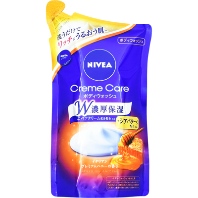 ニベアクリームケアボディウォッシュイタリアンプレミアムハニーの香り詰替３６０ｍｌ