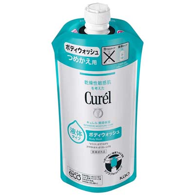 キュレル 潤浸保湿 ボディウォッシュ つめかえ用 340ml