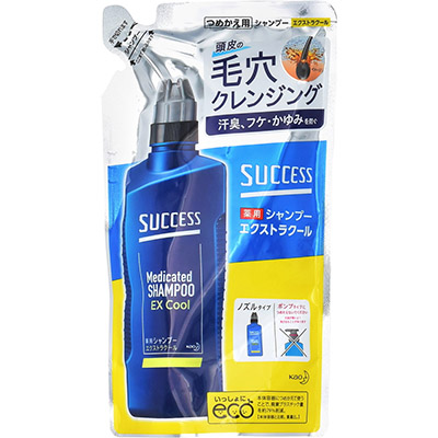 サクセス 薬用シャンプー エクストラクール つめかえ用  320ml