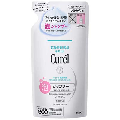 キュレル 潤浸保湿 泡シャンプー つめかえ用 380ml