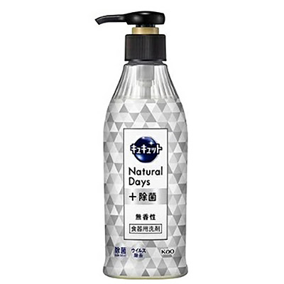 キュキュット Natural+除菌 無香性 ポンプ 300ml