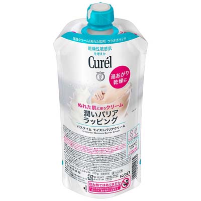 キュレル　潤浸保湿　バスタイム　モイストバリアクリーム　つけかえ用　310ｇ